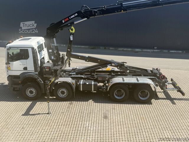 Hakenarmsystem MAN TGS 35.520  TGS 35.520 8x4  Abrollkipper + Kran...
