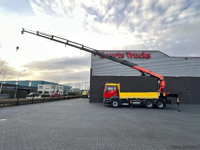 Camion-grue MAN TGS 26.480 6X4 MET PALFINGER PK 42002-SH G KRAA...