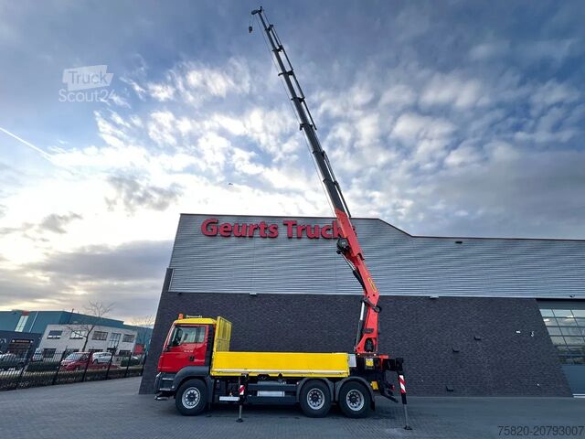 Camion-grue MAN TGS 26.480 6X4 MET PALFINGER PK 42002-SH G KRAA...