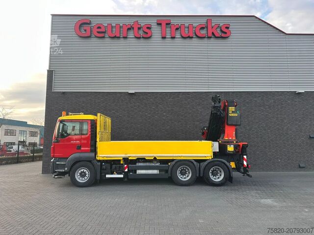Camion-grue MAN TGS 26.480 6X4 MET PALFINGER PK 42002-SH G KRAA...