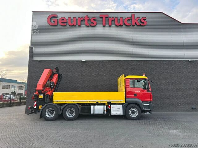 Camion-grue MAN TGS 26.480 6X4 MET PALFINGER PK 42002-SH G KRAA...