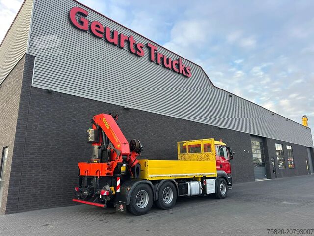 Camion-grue MAN TGS 26.480 6X4 MET PALFINGER PK 42002-SH G KRAA...