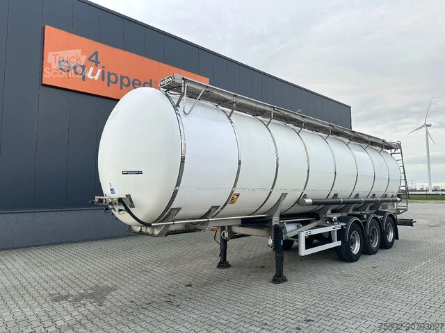 Cisterna s hrano Van Hool FOOD / 39.000L / 3-COMP / INOX / NL-trailer / A...
