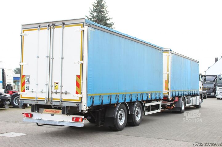 Camion plateau avec bâche MAN TGS 18.440 Plane Zug Schlafplatz AHK Retarder