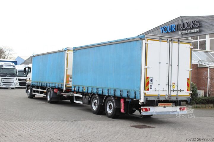Camion plateau avec bâche MAN TGS 18.440 Plane Zug Schlafplatz AHK Retarder