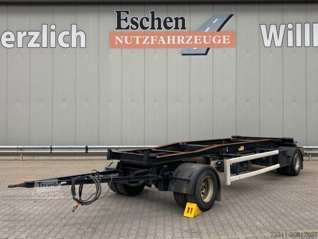 Rullplatformas piekabe HÜFFERMANN HSA 18.70 | Reserverad*4-fach pneum. Verrieg.