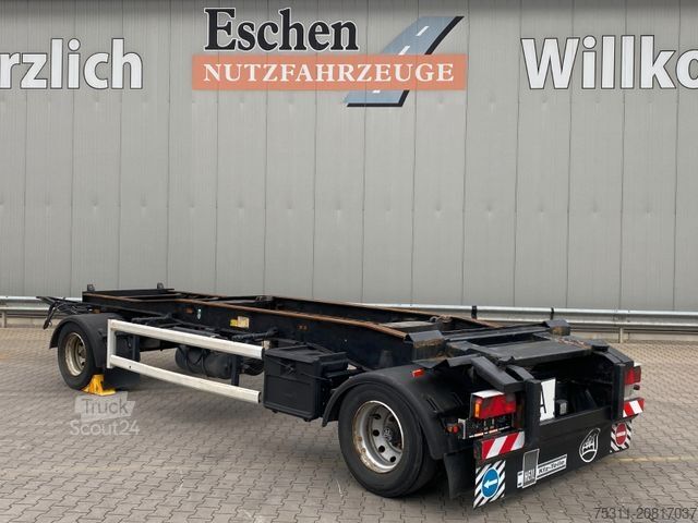 Rullplatformas piekabe HÜFFERMANN HSA 18.70 | Reserverad*4-fach pneum. Verrieg.