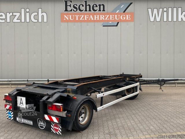 Rullplatformas piekabe HÜFFERMANN HSA 18.70 | Reserverad*4-fach pneum. Verrieg.