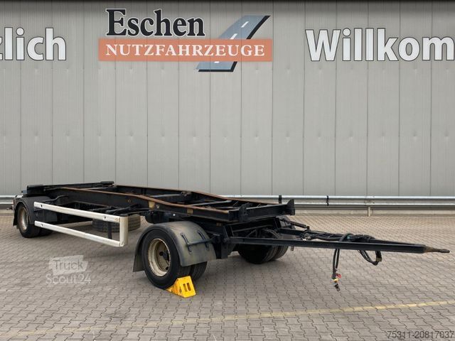 Rullplatformas piekabe HÜFFERMANN HSA 18.70 | Reserverad*4-fach pneum. Verrieg.