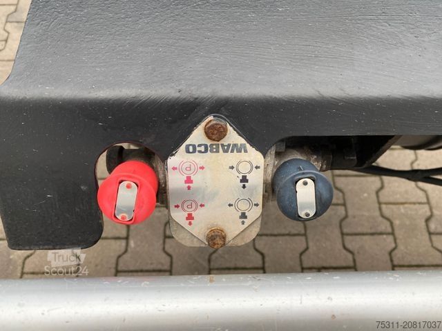 Rullplatformas piekabe HÜFFERMANN HSA 18.70 | Reserverad*4-fach pneum. Verrieg.