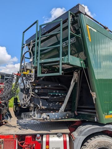 Semi-remorque à plancher roulant Heitling HEITLING Push-Trailer 55 cbm, 2x Liftachse