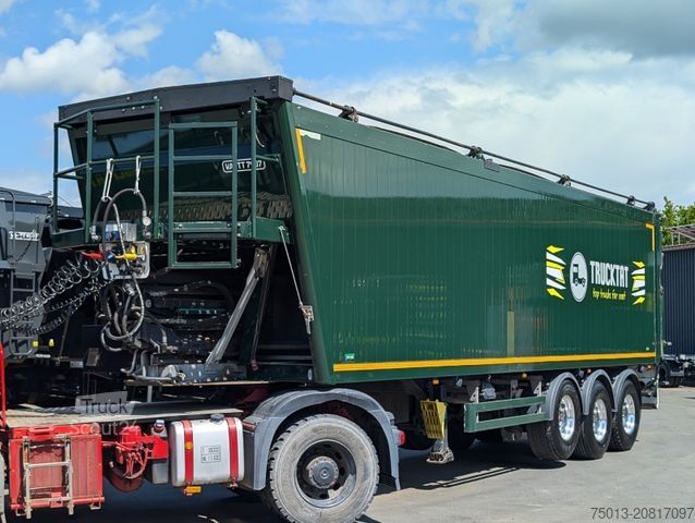 Semi-remorque à plancher roulant Heitling HEITLING Push-Trailer 55 cbm, 2x Liftachse