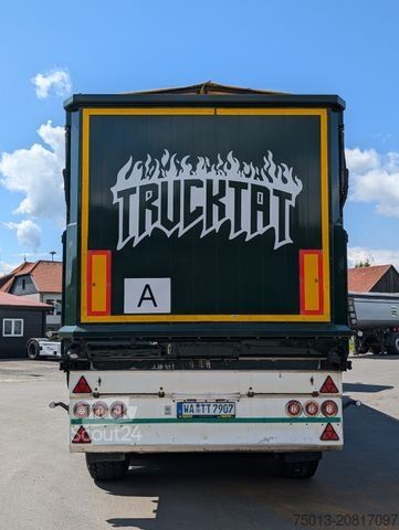 Semi-remorque à plancher roulant Heitling HEITLING Push-Trailer 55 cbm, 2x Liftachse