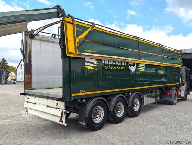 Semi-remorque à plancher roulant Heitling HEITLING Push-Trailer 55 cbm, 2x Liftachse