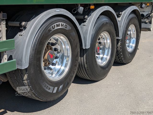 Semi-remorque à plancher roulant Heitling HEITLING Push-Trailer 55 cbm, 2x Liftachse