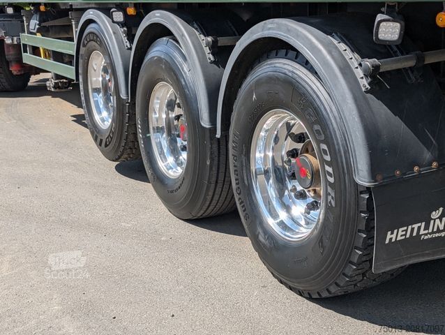 Semi-remorque à plancher roulant Heitling HEITLING Push-Trailer 55 cbm, 2x Liftachse