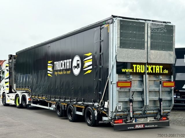 Nízkoložný návěs FAYMONVILLE Gabelstapler-Transporter mit 2-teiliger Rampe