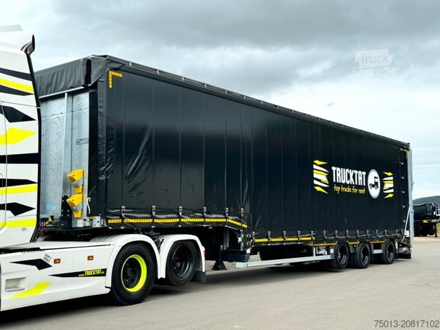 Nízkoložný návěs FAYMONVILLE Gabelstapler-Transporter mit 2-teiliger Rampe