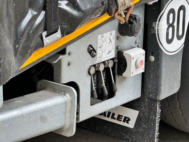 Nízkoložný návěs FAYMONVILLE Gabelstapler-Transporter mit 2-teiliger Rampe