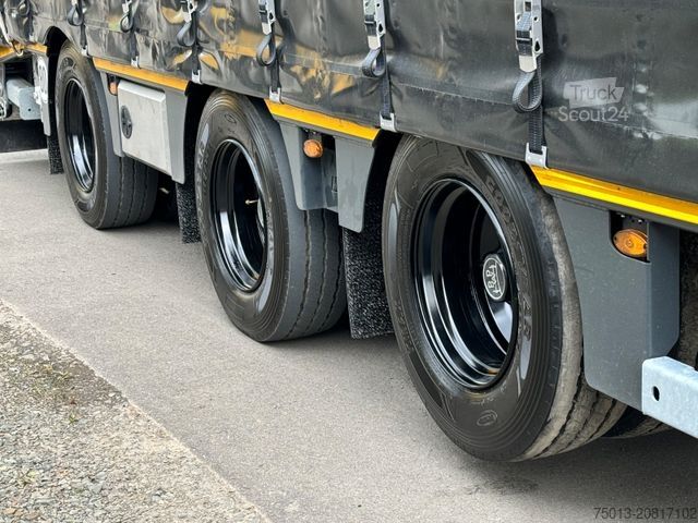 Nízkoložný návěs FAYMONVILLE Gabelstapler-Transporter mit 2-teiliger Rampe