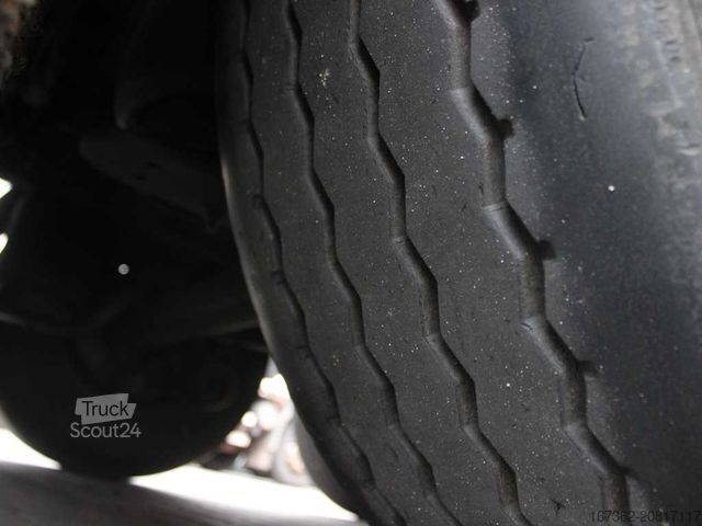 Semirimorchio con telone SCHMITZ CARGOBULL SCB*s3t, 2X LIFTING AXLE, 2X PALLET BASKET