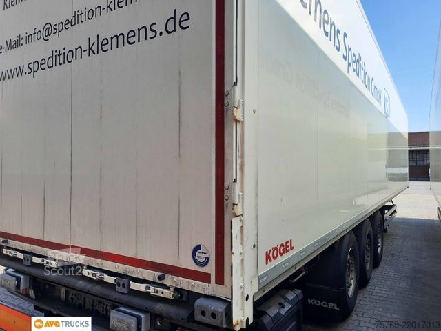 Kutu dorse KÖGEL Koffer Doppelstock Liftachse VDI 2700 EN 12642XL