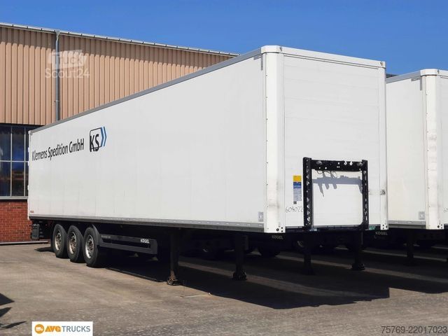 Semirimorchio furgonato KÖGEL Koffer Doppelstock Liftachse VDI 2700 EN 12642XL