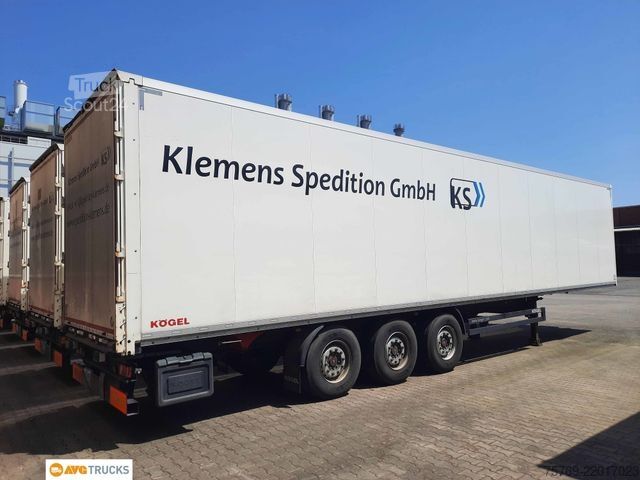 Koffer oplegger KÖGEL Koffer Doppelstock Liftachse VDI 2700 EN 12642XL