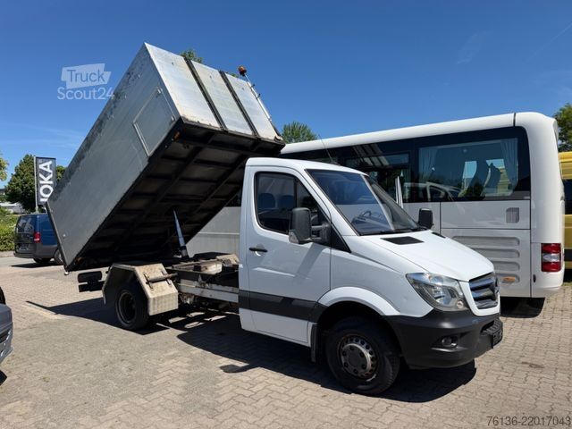 Savitarnos furgonas MERCEDES-BENZ Sprinter 514 CDI Kipper Klima AHK