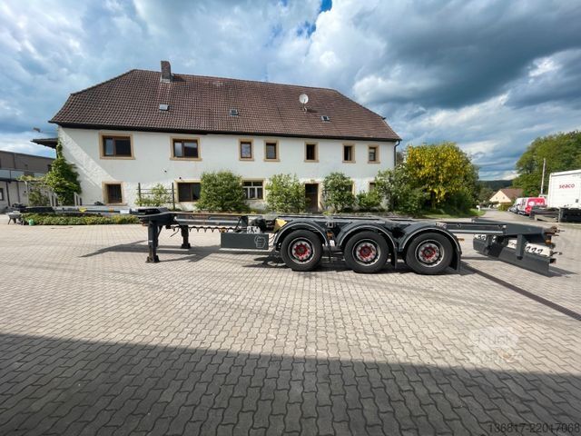 Wissellaadbak oplegger BROSHUIS MFCC-HD Chassi ausziehbar 20/2x20/30/40/45/Tank