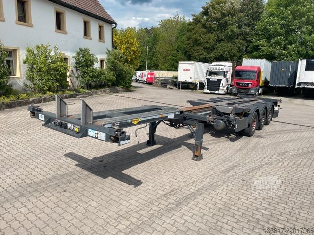 Ladskifteanhænger BROSHUIS MFCC-HD Chassi ausziehbar 20/2x20/30/40/45/Tank