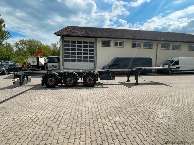 Ladskifteanhænger BROSHUIS MFCC-HD Chassi ausziehbar 20/2x20/30/40/45/Tank