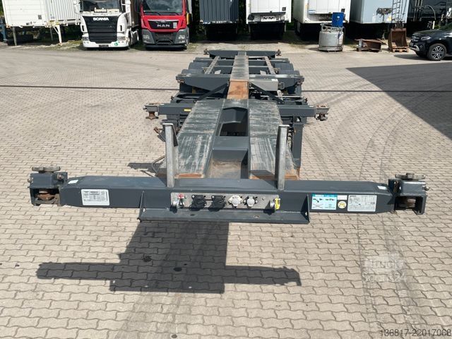 Växelflakssläp BROSHUIS MFCC-HD Chassi ausziehbar 20/2x20/30/40/45/Tank