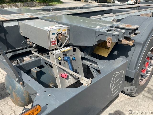 Semi-remorque à carrosserie interchangeable BROSHUIS MFCC-HD Chassi ausziehbar 20/2x20/30/40/45/Tank
