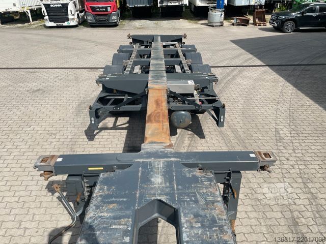 Växelflakssläp BROSHUIS MFCC-HD Chassi ausziehbar 20/2x20/30/40/45/Tank