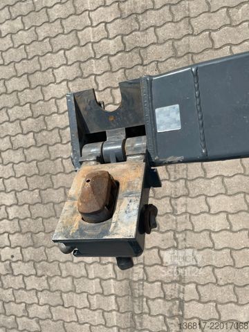 Växelflakssläp BROSHUIS MFCC-HD Chassi ausziehbar 20/2x20/30/40/45/Tank