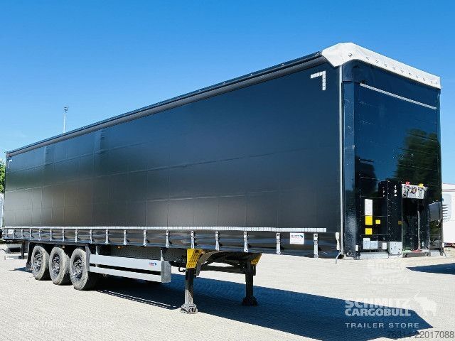 Brandalı açık yarı römork Schmitz Cargobull Curtainsider Standard Getränke