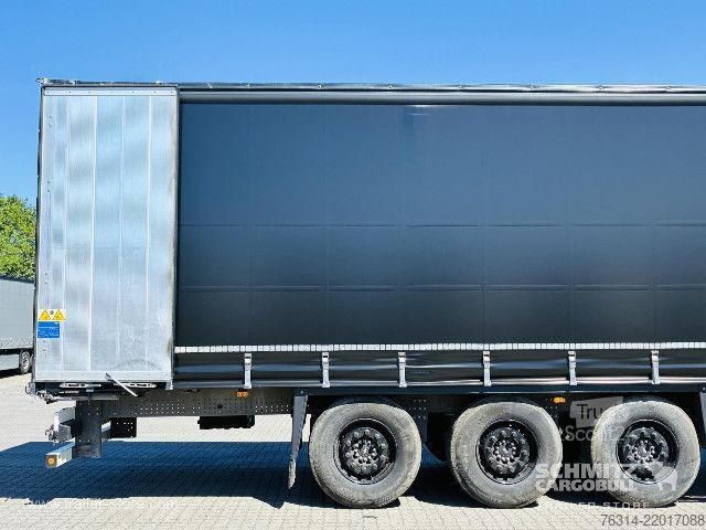 Brandalı açık yarı römork Schmitz Cargobull Curtainsider Standard Getränke