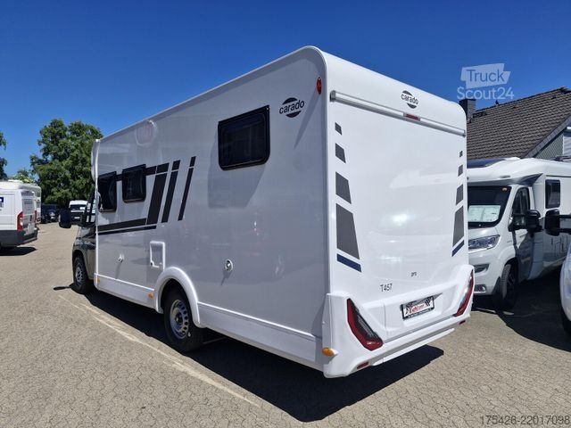 Half-integraal camper CARADO T 457 *Fußbodenerwärmung*Truma 6E*TV-Paket*