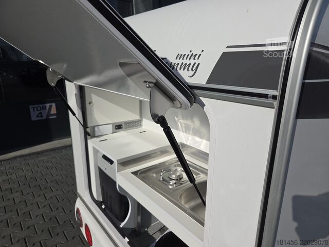 Campingvogn/bobil trailershop TMC 25 Mini Tommy schlafen campen reisen