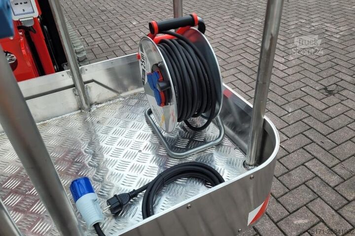 منصة عمل تلسكوبية مفصلية  PLATFORM BAS SPIDER 22.10 EVO CE Declaration, Vali