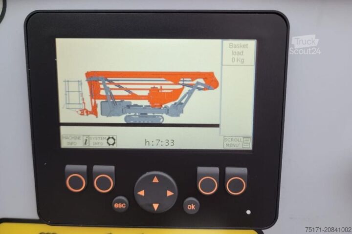 منصة عمل تلسكوبية مفصلية  PLATFORM BAS SPIDER 22.10 EVO CE Declaration, Vali
