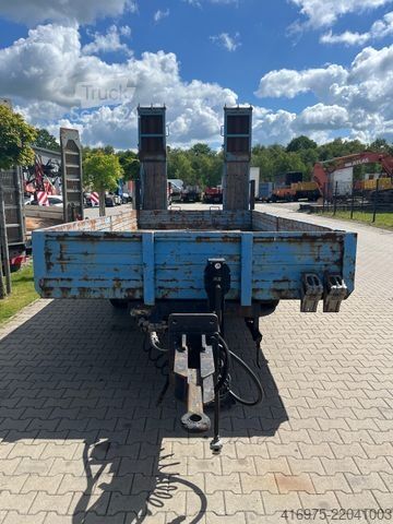 Perävaunu BLOMENRÖHR Tandem Anhänger Kipper Rampen
