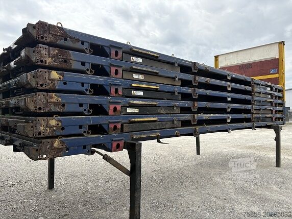 Swap body open Krone 7,82m BDF Plattform mehrfach