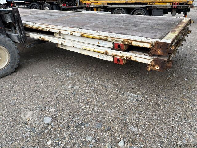 Swap body open Krone BDF 7,45m Plattform mehrfach 2013