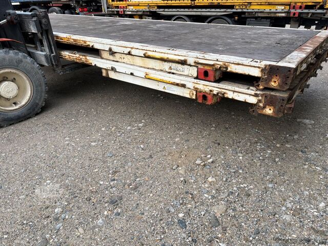 Swap body open Krone BDF 7,45m Plattform mehrfach 2013