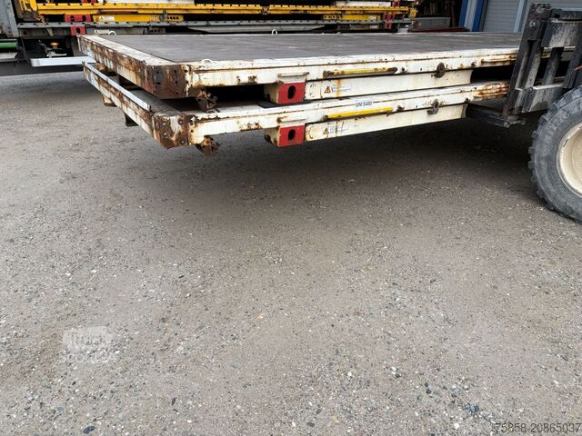 Swap body open Krone BDF 7,45m Plattform mehrfach 2013