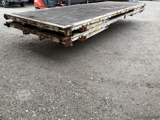 Swap body open Krone BDF 7,45m Plattform mehrfach 2013