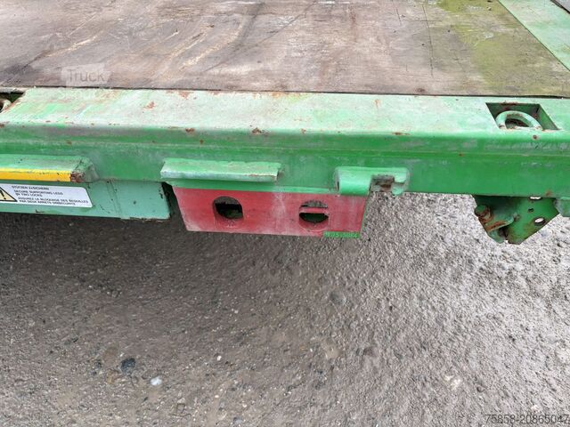 Swap body trailer Krone BDF 7,45m TOP Zustand Zurringe