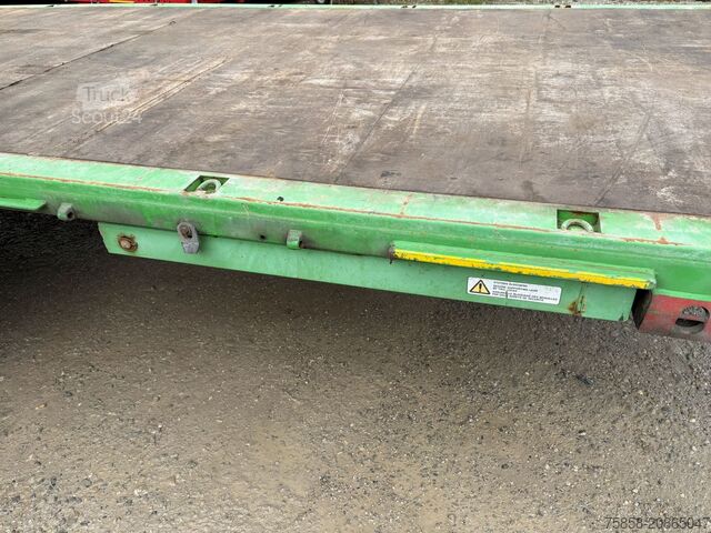 Swap body trailer Krone BDF 7,45m TOP Zustand Zurringe